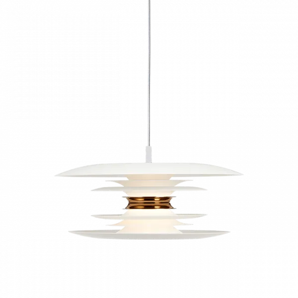 Belid Pendant Metal Flat white/Brass 144591