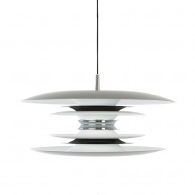 Diablo pendant D500 grey/glossy black E27