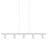 Lucy linear pendant 5 flat white GU10