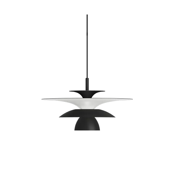 Picasso pendant D380 flat black G9