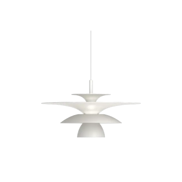 Picasso pendant D380 flat white G9