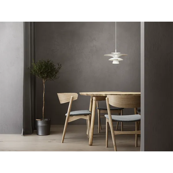 Picasso pendant D380 flat white G9