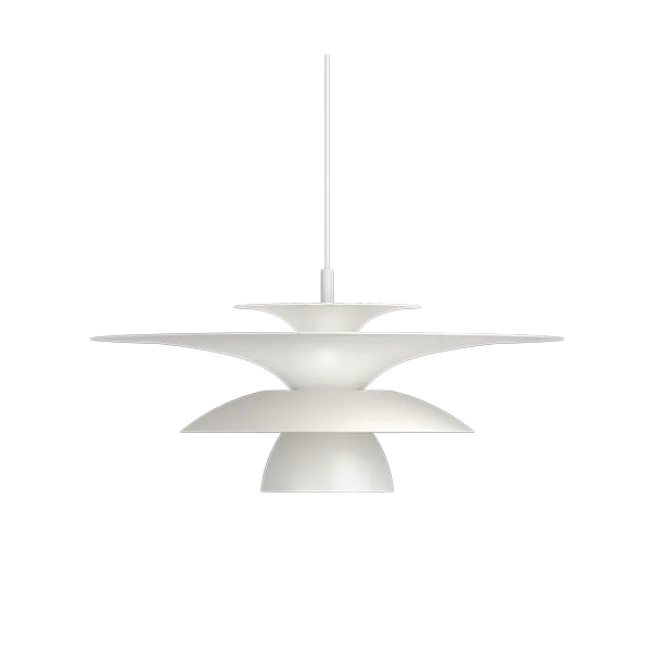 Picasso pendant D500 flat white G9