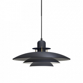 Primus I pendant D430 dark denim/brass E27