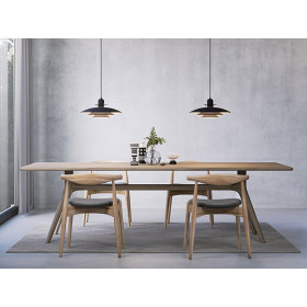 Primus I pendant D430 dark denim/brass E27