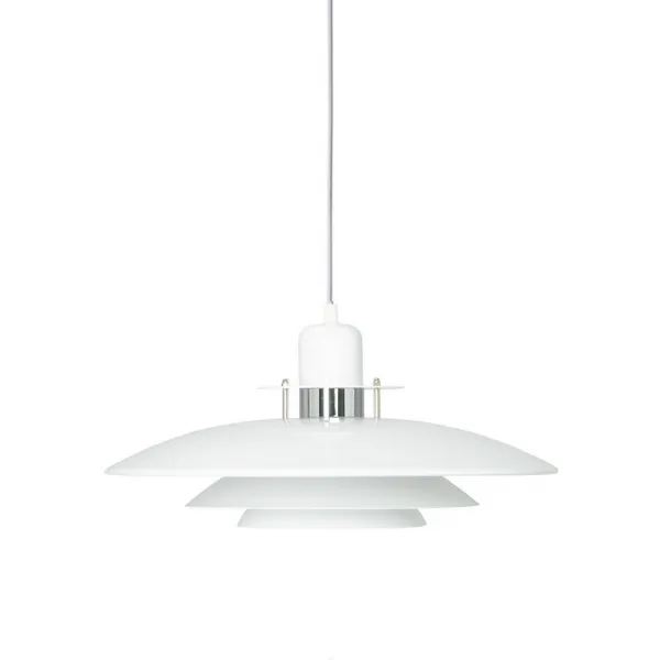 Primus I pendant D430 white/chrome E27