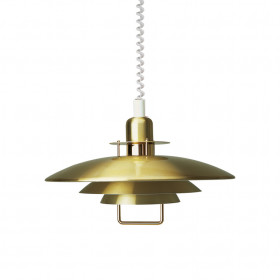 Primus II pendant D430 brass E27