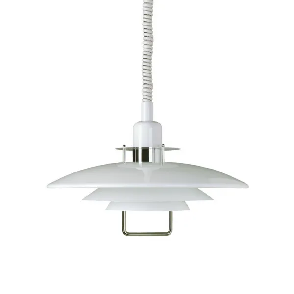 Primus II pendant D430 white/chrome E27