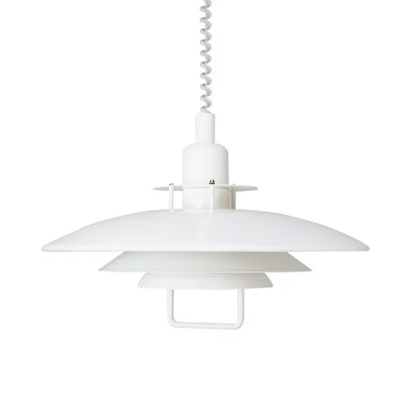 Primus III pendant D500 flat white E27