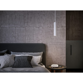 Tyson pendant white structure GU10