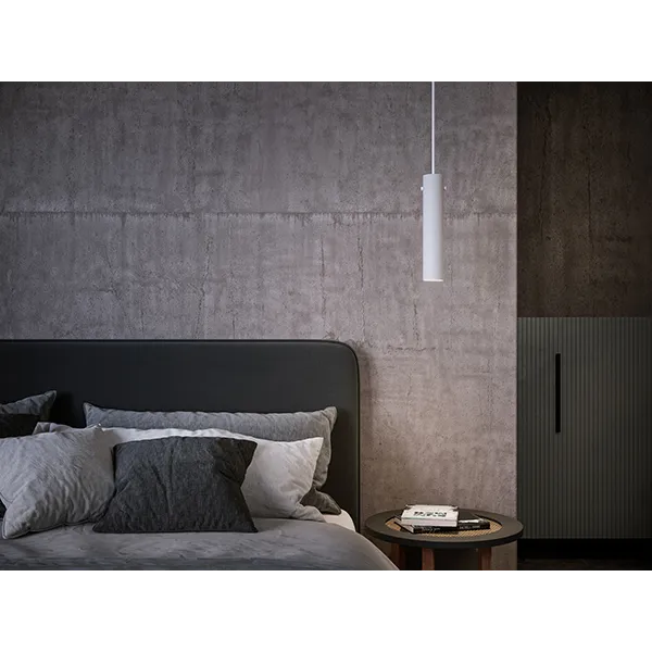 Tyson pendant white structure GU10