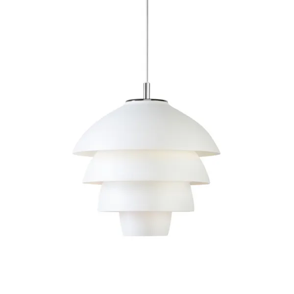 Valencia pendant D318 flat white E27