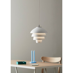 Valencia pendant D318 flat white E27