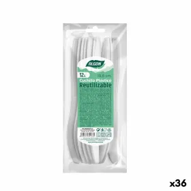 Bizzo ceiling D165 aluminium/clear glass E27