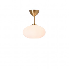 Bullo ceiling D270 brass/opal glass E27