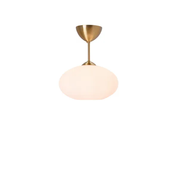 Bullo ceiling D270 brass/opal glass E27