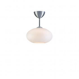 Bullo ceiling D270 aluminium/opal glass E27
