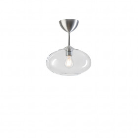Bullo ceiling D270 aluminium/clear glass E27