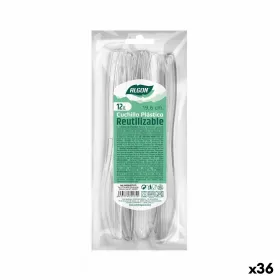 Bullo ceiling D270 aluminium/clear glass E27