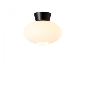 Bullo ceiling D270 flat white/opal glass E27