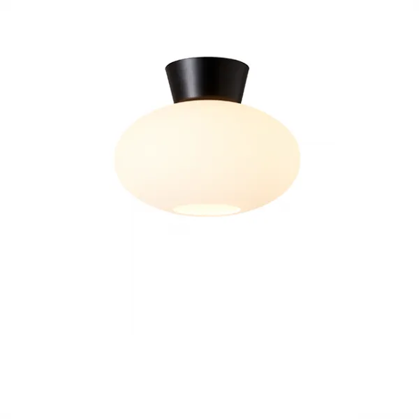 Bullo ceiling D270 flat white/opal glass E27