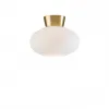 Bullo ceiling D270 brass/opal glass E27