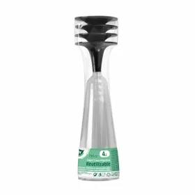Bullo XL ceiling D380 aluminum/clear glass E27