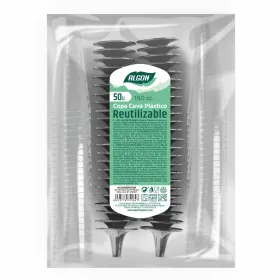 Bullo XL ceiling D380 flat black/clear glass E27