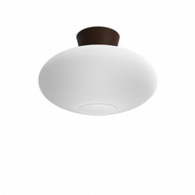 Bullo XL ceiling D380 oxide/opal glass E27