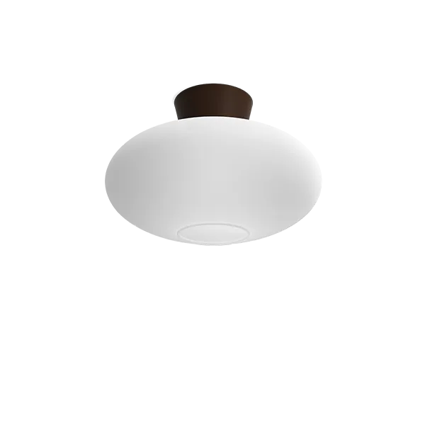 Bullo XL ceiling D380 oxide/opal glass E27