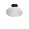 Bullo XL ceiling D380 oxide/opal glass E27