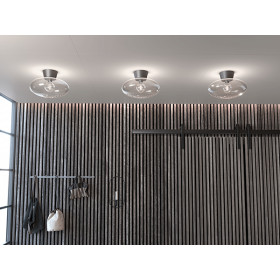 Belid Ceiling light Metal/Glass Oxide grey/Clear glass 226515518