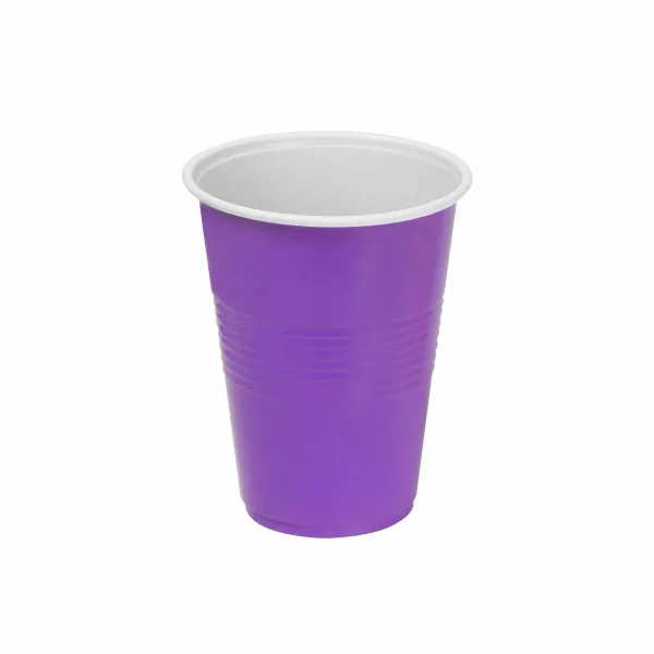 Sarja kierrätettäviä mukeja Algon Fuksia 24 osaa 250 ml (25 Kappaletta)