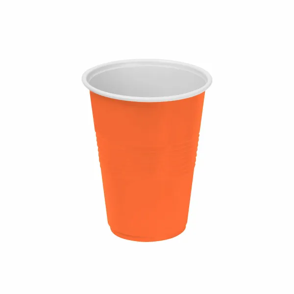 Sarja kierrätettäviä mukeja Algon Oranssi 24 osaa 250 ml (25 Kappaletta)