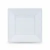 Set of reusable plates Algon Squared Plastic 18 x 18 x 1,5 cm (24 Units)