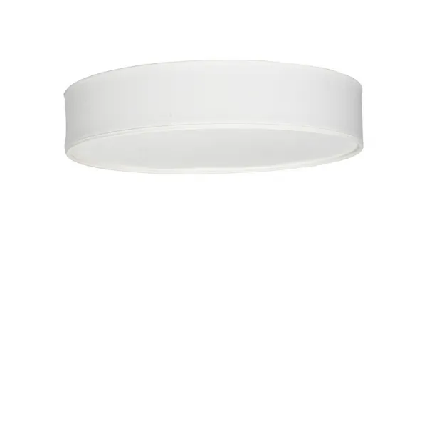 Soft ceiling D500 white linen E27