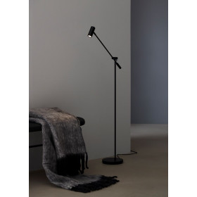 Cato Black floor lamp DIM GU4/MR11