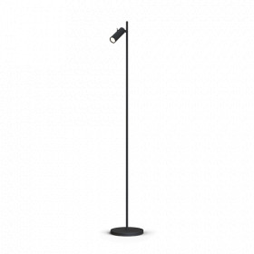 Cato Slim floor lamp flat black single GU10 mini
