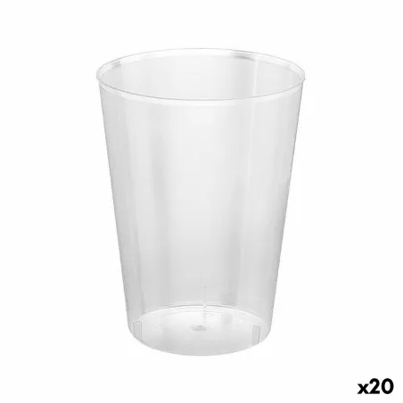 Daugkartinio naudojimo akinių rinkinys Algon Skaidrus Sidras 20 vnt. 500 ml (15 Dalys)