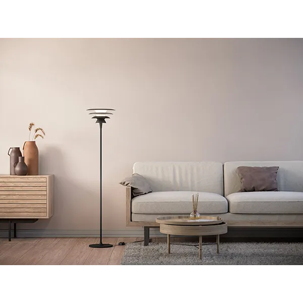 DaVinci floor famp flat black G9