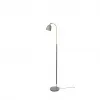 Deluxe floor lamp warm grey/brass MR16