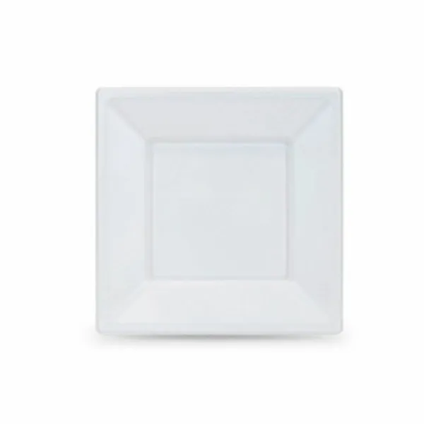 Daugkartinio naudojimo plokščių rinkinys Algon Balta Plastmasinis 18 x 18 x 1,5 cm (36 Vienetai)