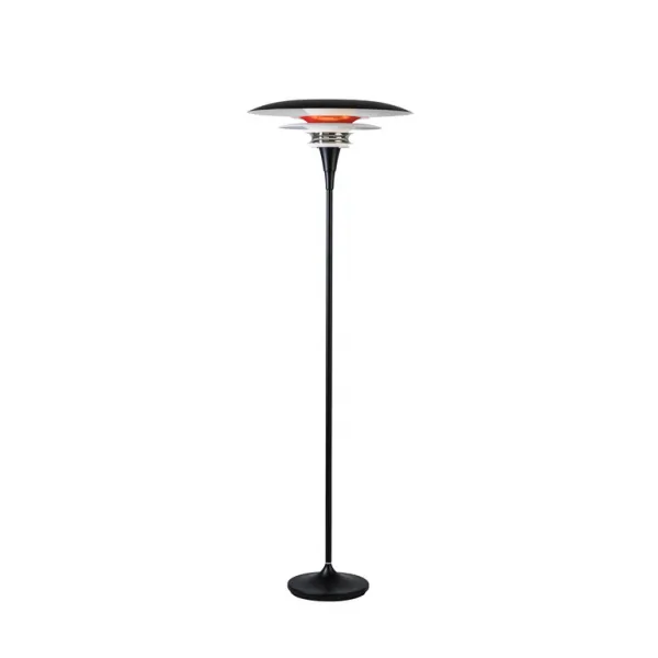 Diablo floor lamp D500 flat black/glossy red E27