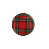 Set of lids Sarkap   Scottish Man 6 Pieces 6,6 x 0,8 cm (24 Units)