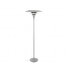 Diablo floor lamp D500 grey/glossy black E27