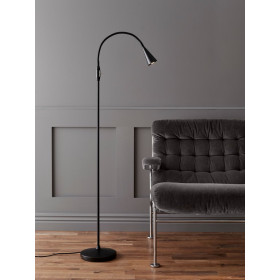 Ledro floor lamp flat black MR16