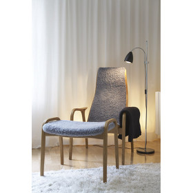 Sway floor lamp black/chrome E27 H:1300mm