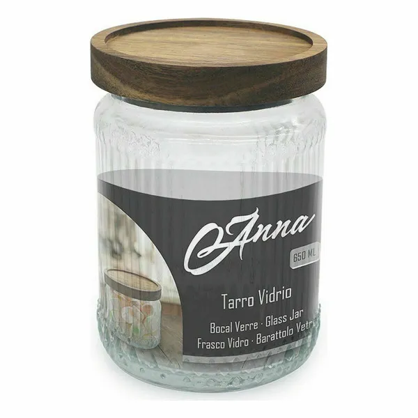 Stiklainis Anna stiklas 650 ml 10 x 14 cm (12 vnt.)