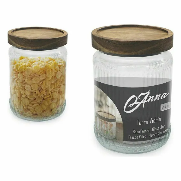 Stiklainis Anna stiklas 650 ml 10 x 14 cm (12 vnt.)