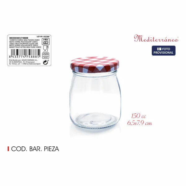 Alavas Mediterraneo stiklas 150 ml (72 Vienetai)